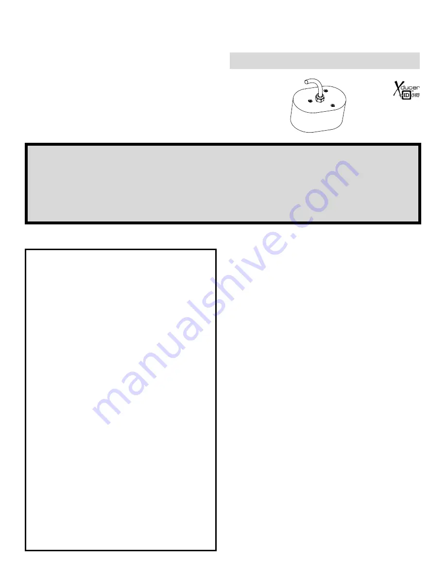 Airmar Technology Corporation Sealcast CM265LH Owner'S Manual Download Page 1