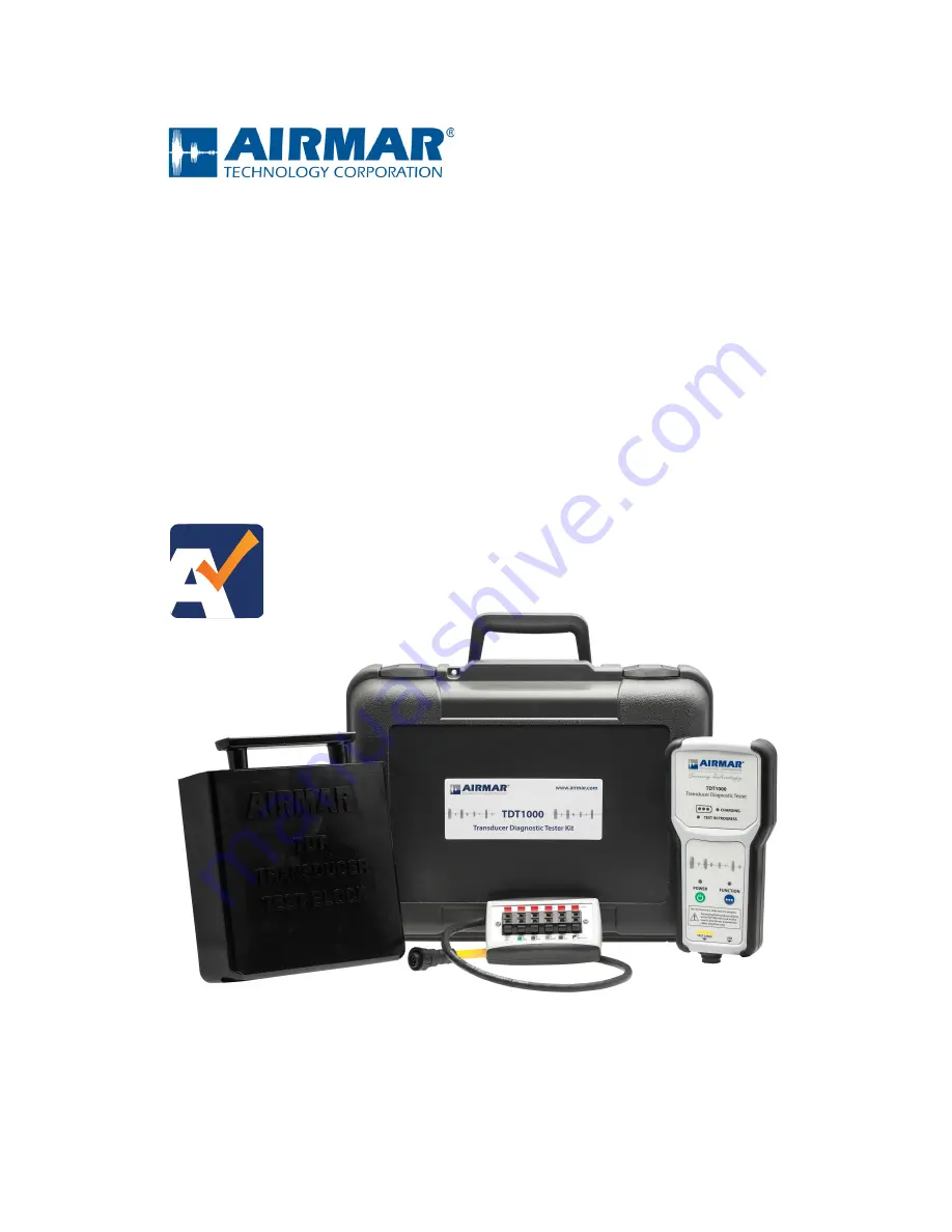 Airmar Technology Corporation TDT1000 Owner'S Manual Download Page 1