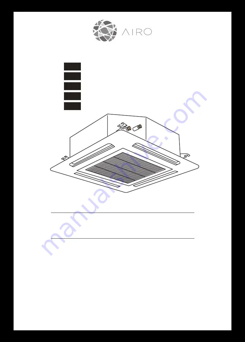 Airo ORIA 18 INT Owners And Installation Manual Download Page 1