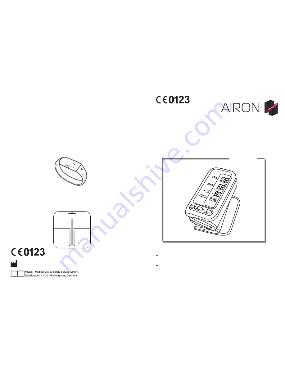 Airon LS808-B User Manual Download Page 1