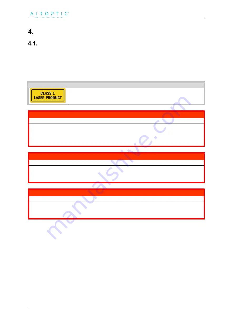 Airoptic GasEye User Manual Download Page 22