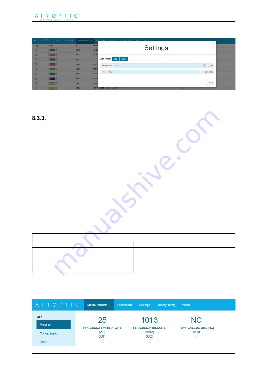 Airoptic GasEye User Manual Download Page 148