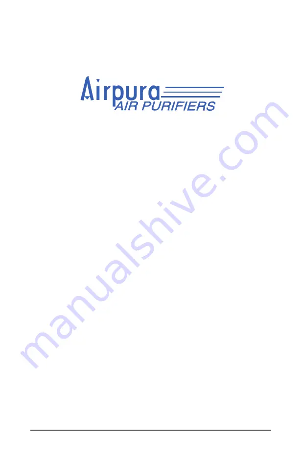 Airpura UV600 User Manual Download Page 3