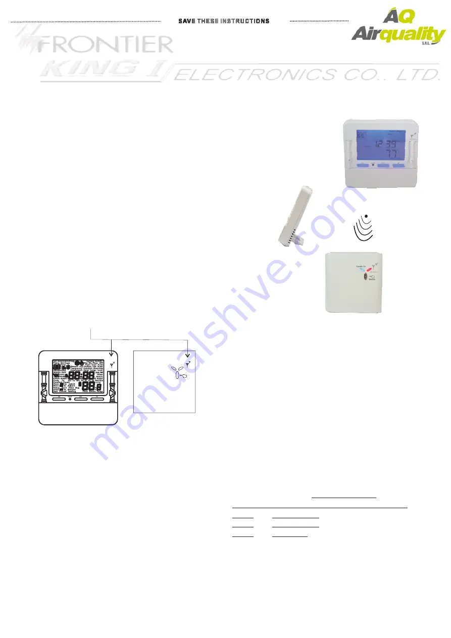 Airquality TH-920DTX Скачать руководство пользователя страница 1