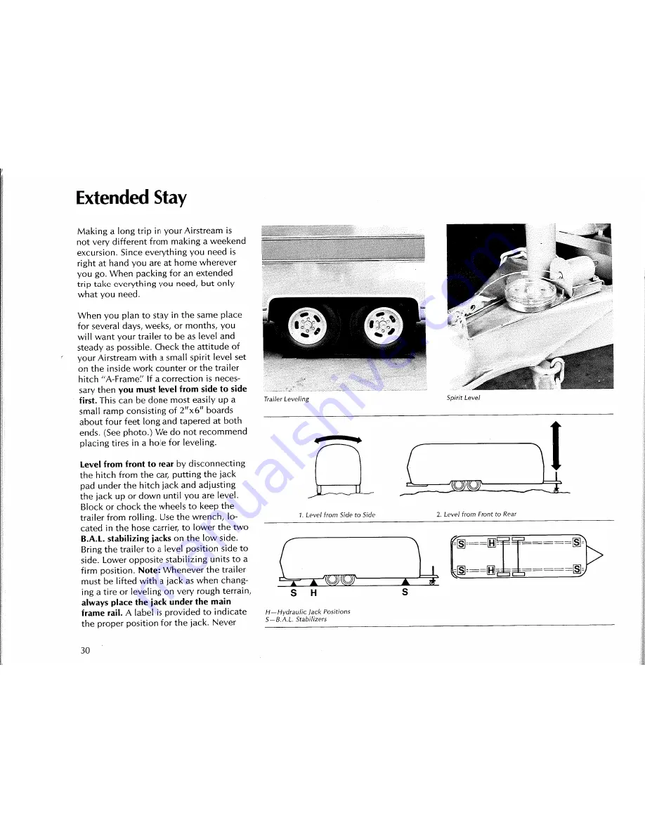 Airstream 1975 Excella 500 Owner'S Manual Download Page 40