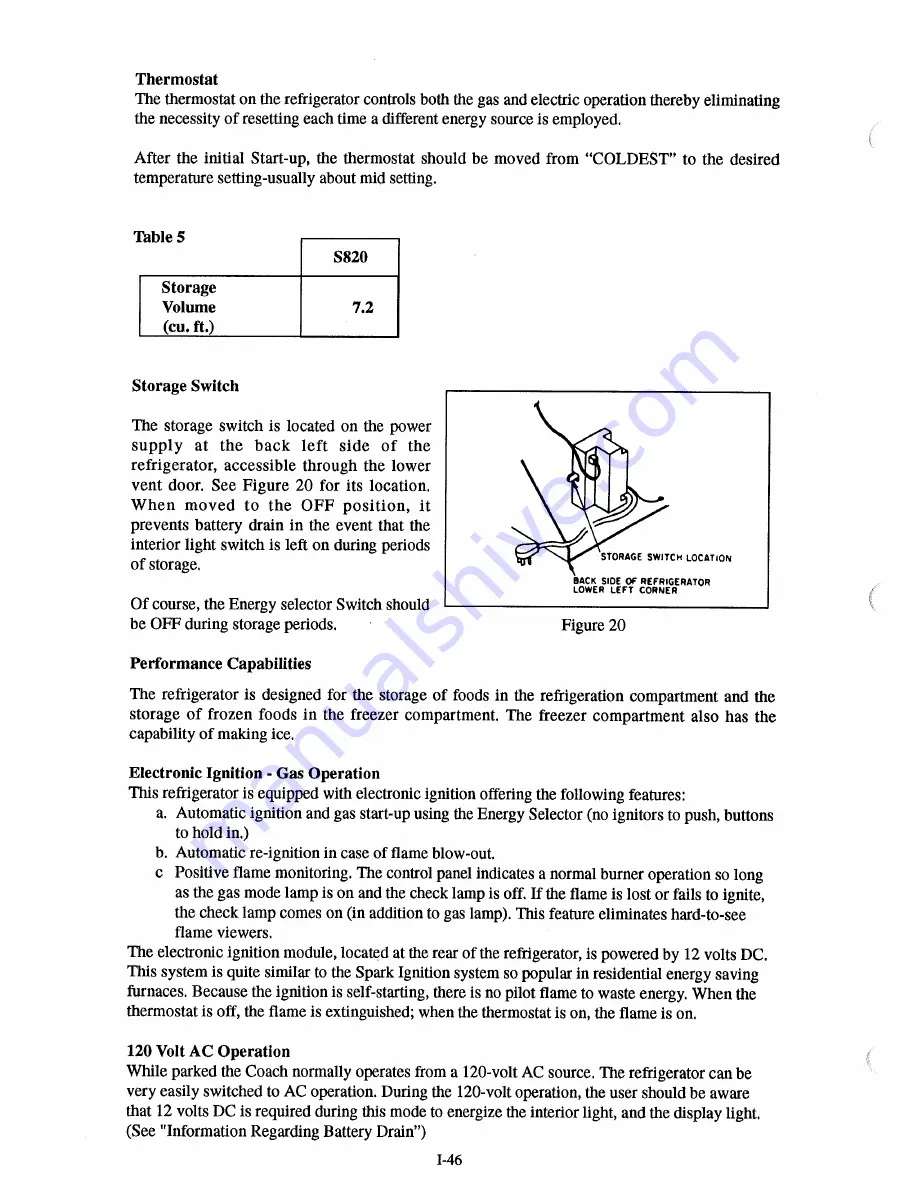 Airstream 1993 Legacy 34' Owner'S Manual Download Page 176