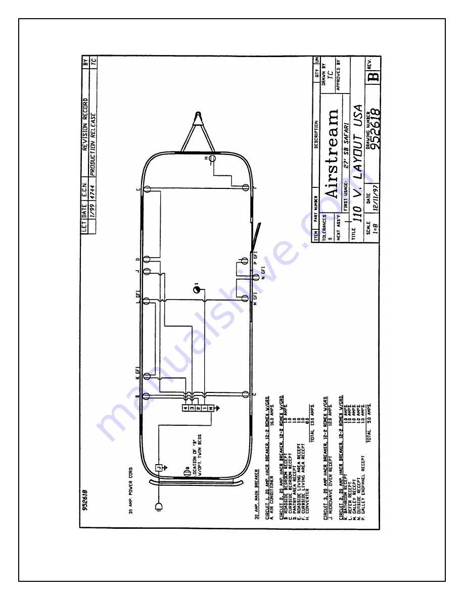 Airstream 2001 Bamby Скачать руководство пользователя страница 128