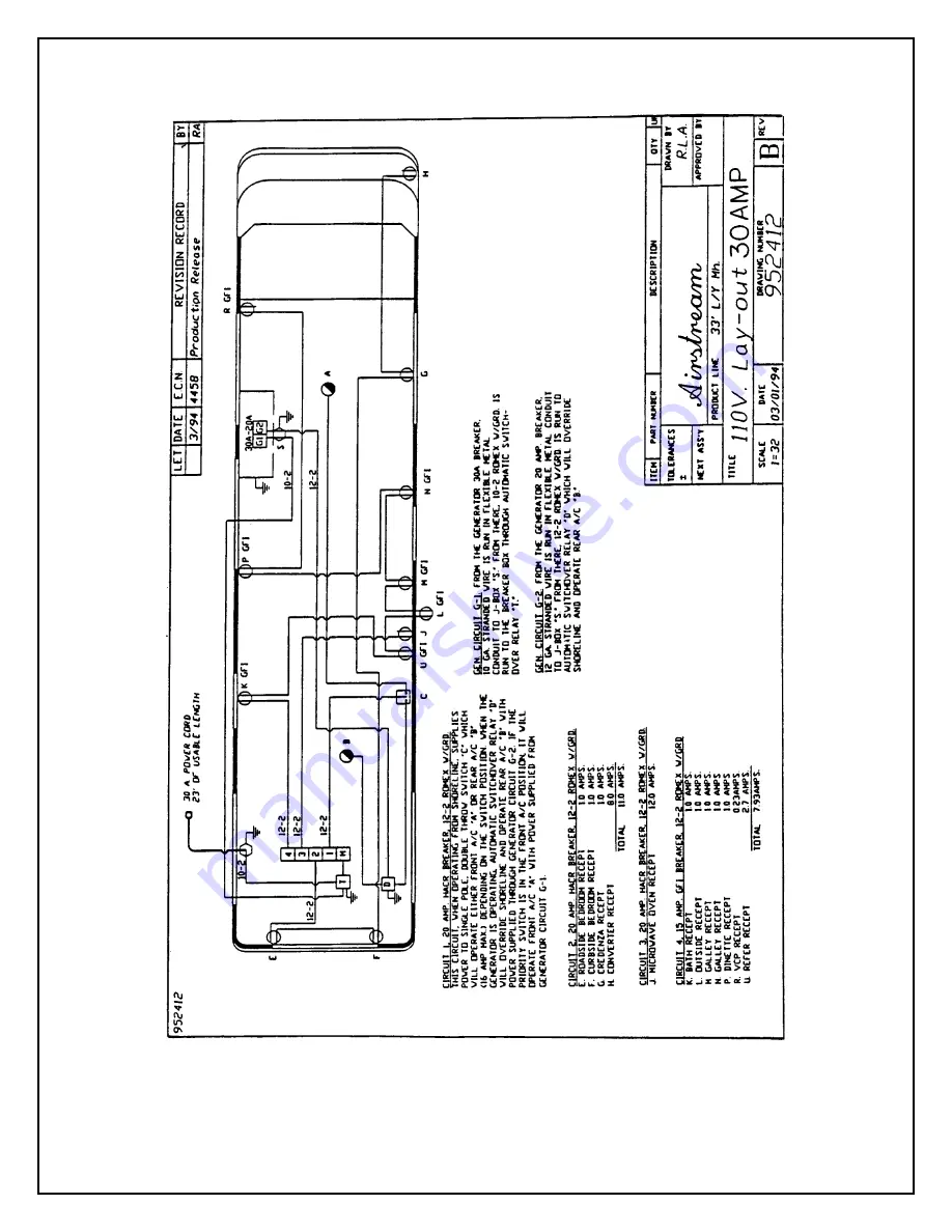 Airstream 2002 LAND YACHT User Manual Download Page 133