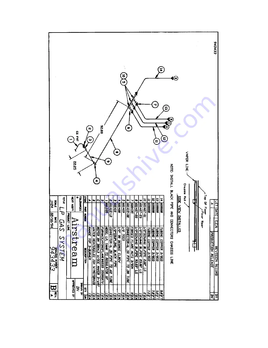 Airstream LAND YACHT 2005 Owner'S Manual Download Page 76