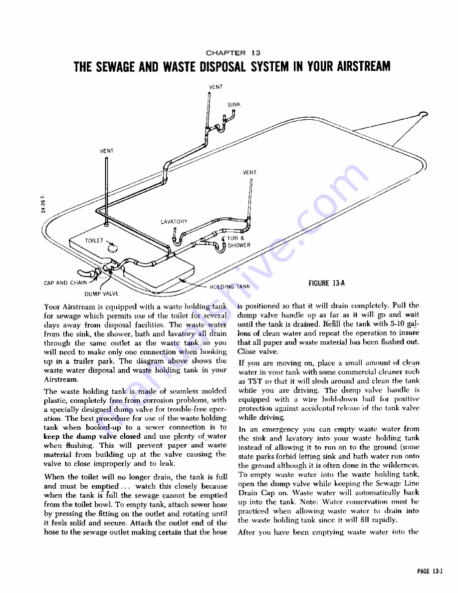 Airstream Overlander Twin 1996 User Manual Download Page 42