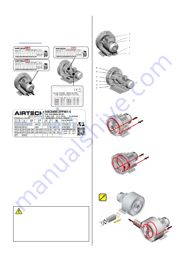 AirTech ASC0055 Installation And Operating Instruction Download Page 22