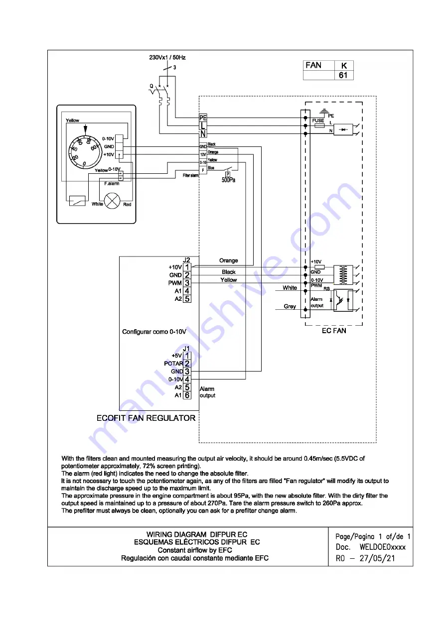 Airtecnics DIF-PUR 6/12 Installation, Operation And Maintenance Manual Download Page 6