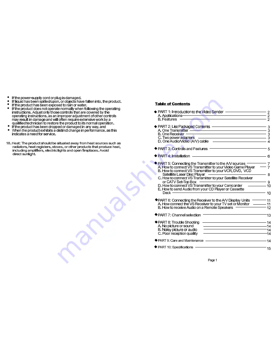 airwave AWV315 User Manual Download Page 3