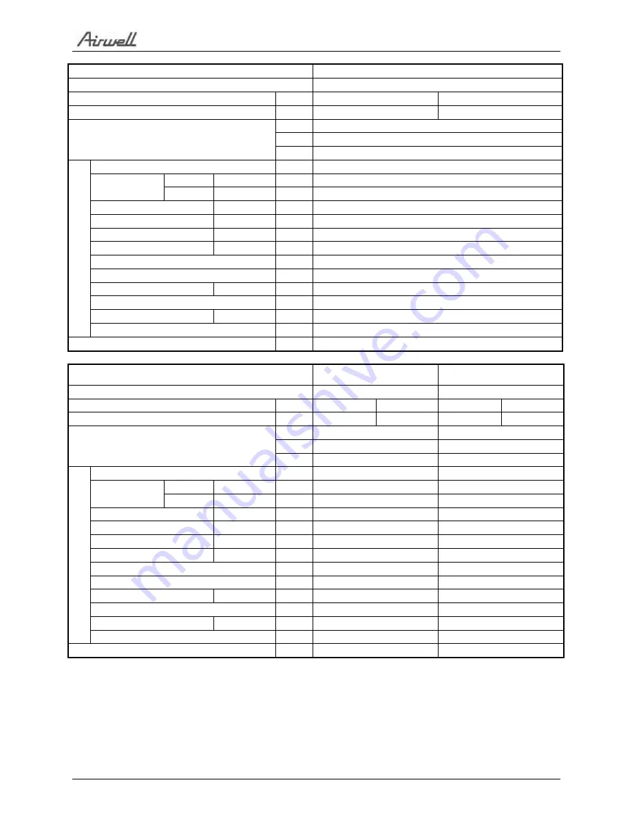 Airwell 7SP091170 Service Manual Download Page 11