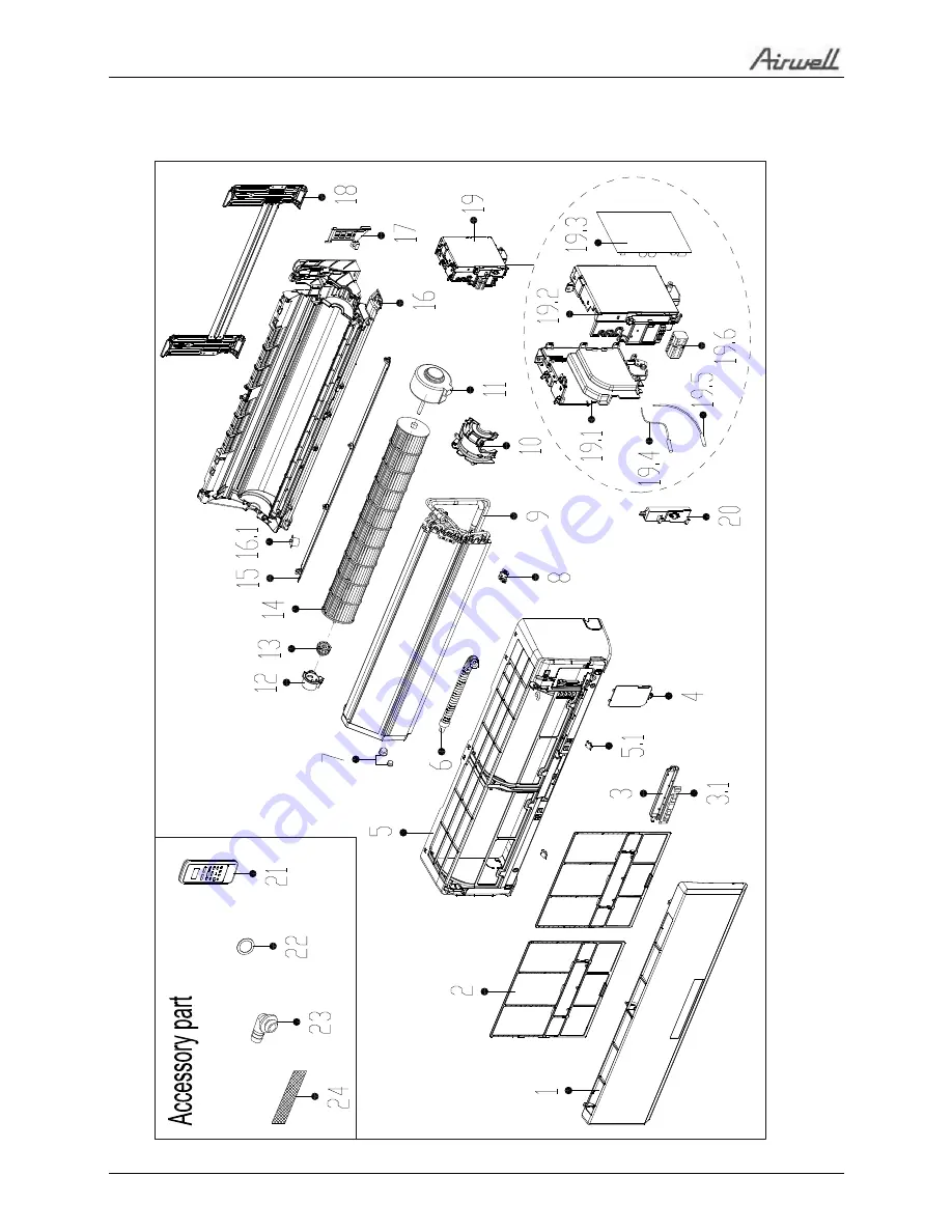 Airwell 7SP091170 Service Manual Download Page 26