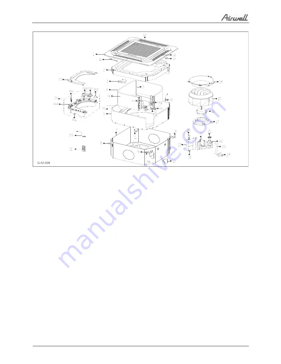 Airwell 7SP091170 Скачать руководство пользователя страница 62