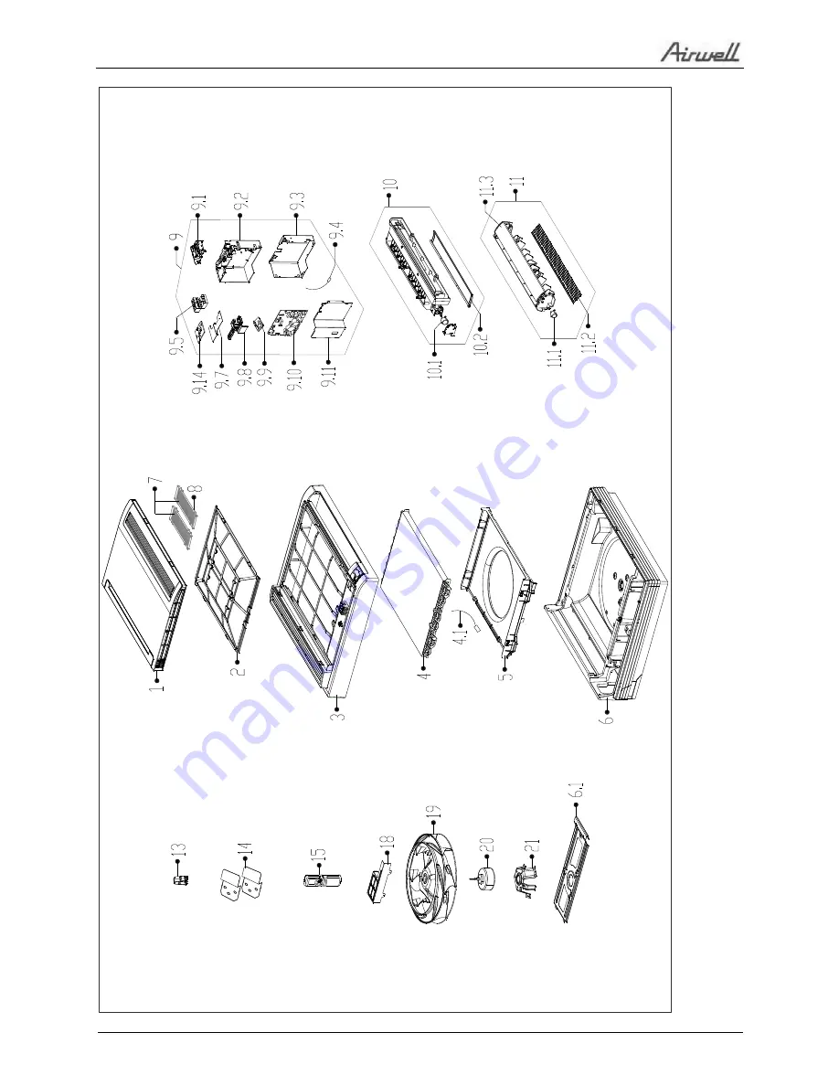 Airwell 7SP091170 Service Manual Download Page 78