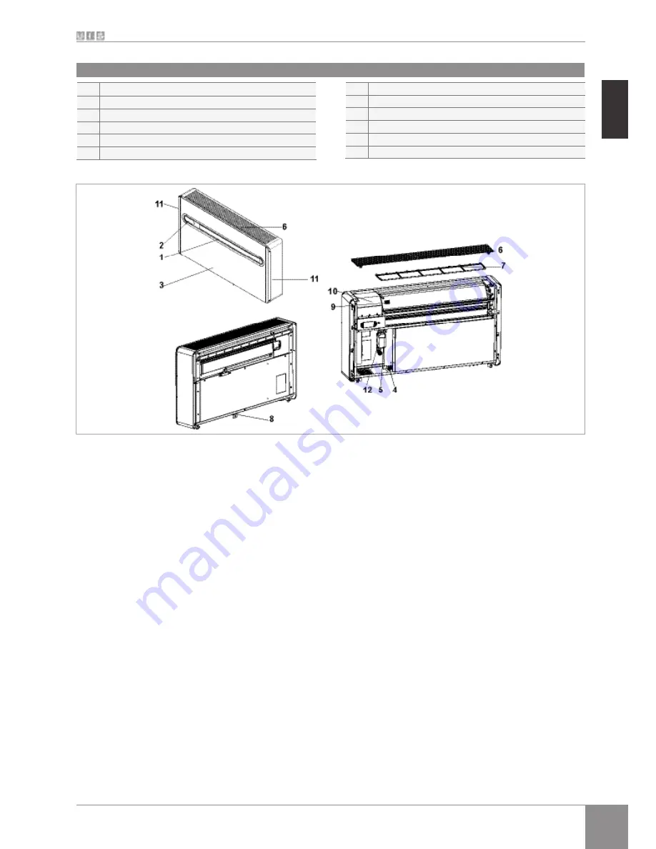 Airwell AW-XDO009-H11 Installation Manual Download Page 7