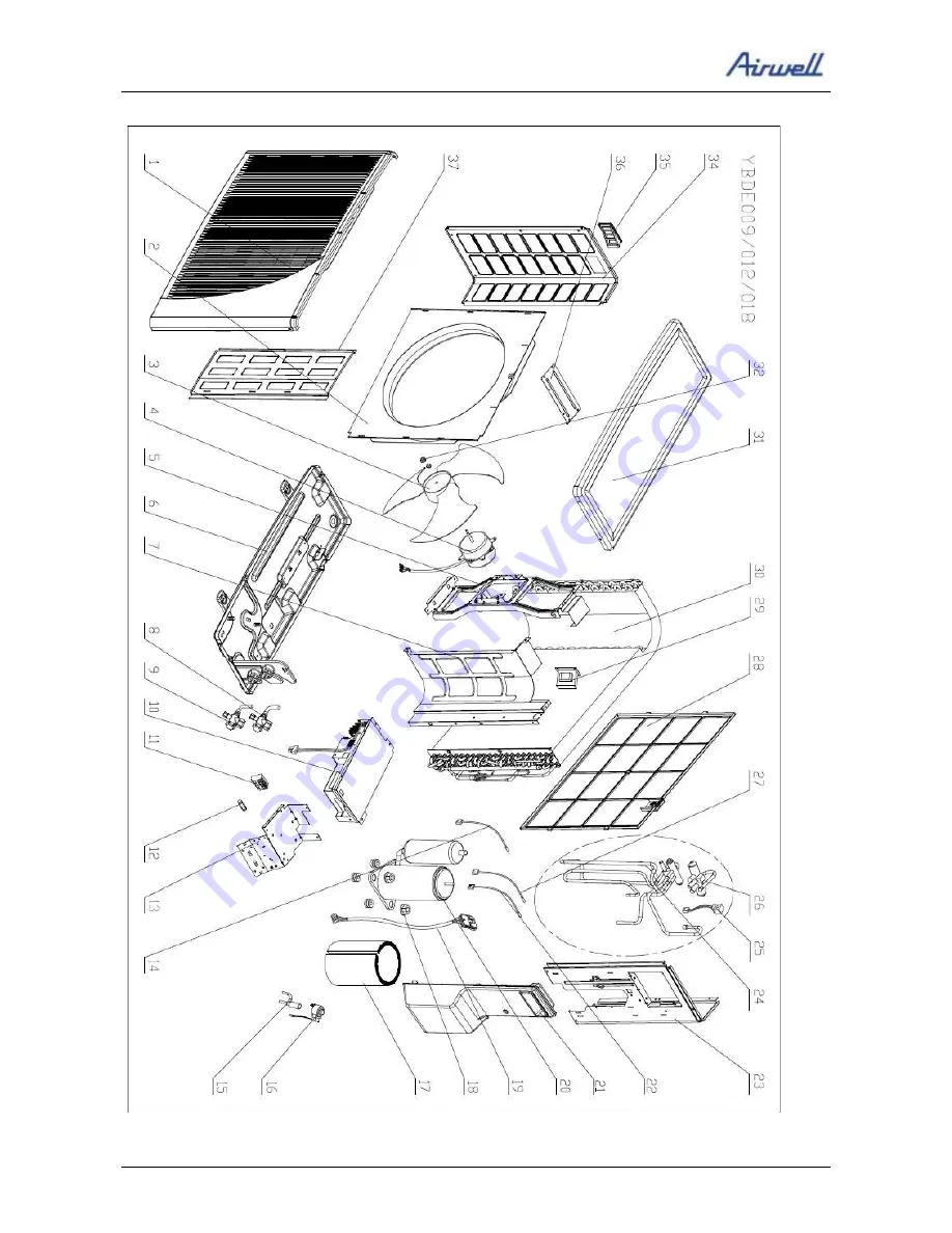 Airwell AWAU-YBDE012-H11 Скачать руководство пользователя страница 27