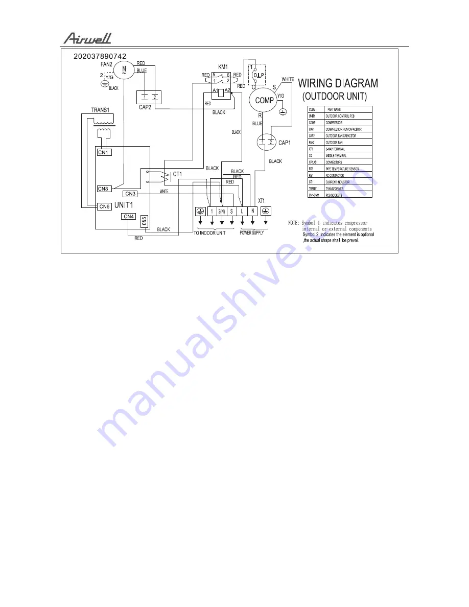 Airwell AWAU-YMF009-C12 Скачать руководство пользователя страница 19