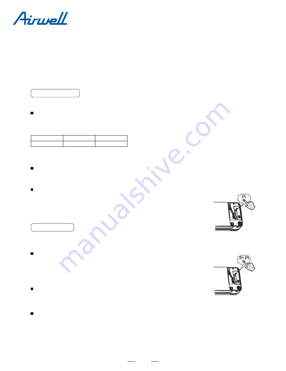 Airwell AWSI-HBV007-N11 Service Manual Download Page 22