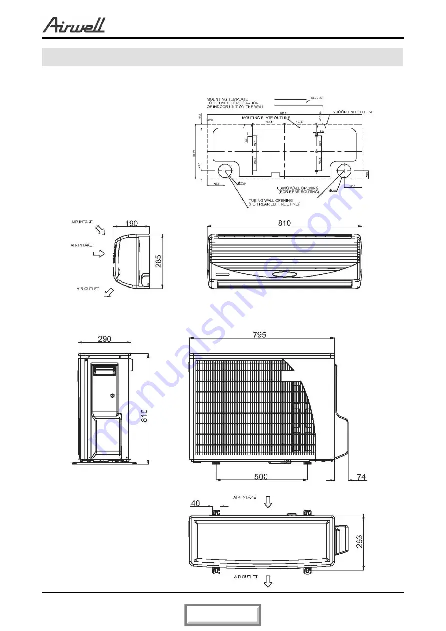 Airwell FLO 12 DCI Service Manual Download Page 11