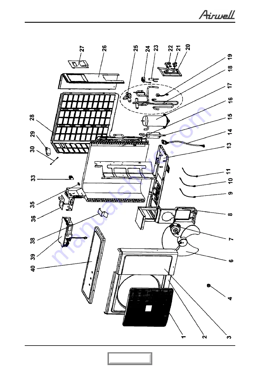 Airwell FLO 12 DCI Service Manual Download Page 53