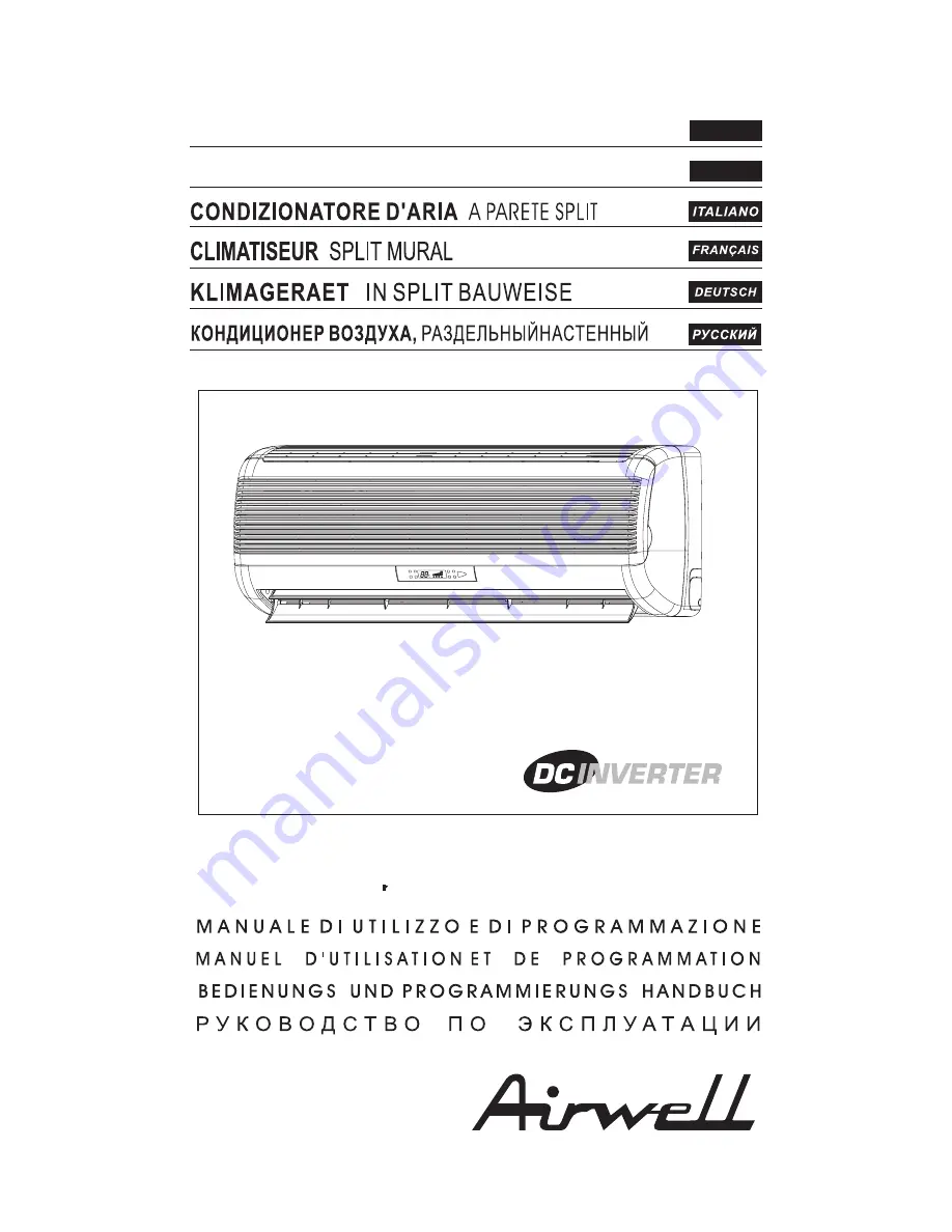 Airwell FLO 24 series Programming And Operating Manual Download Page 1