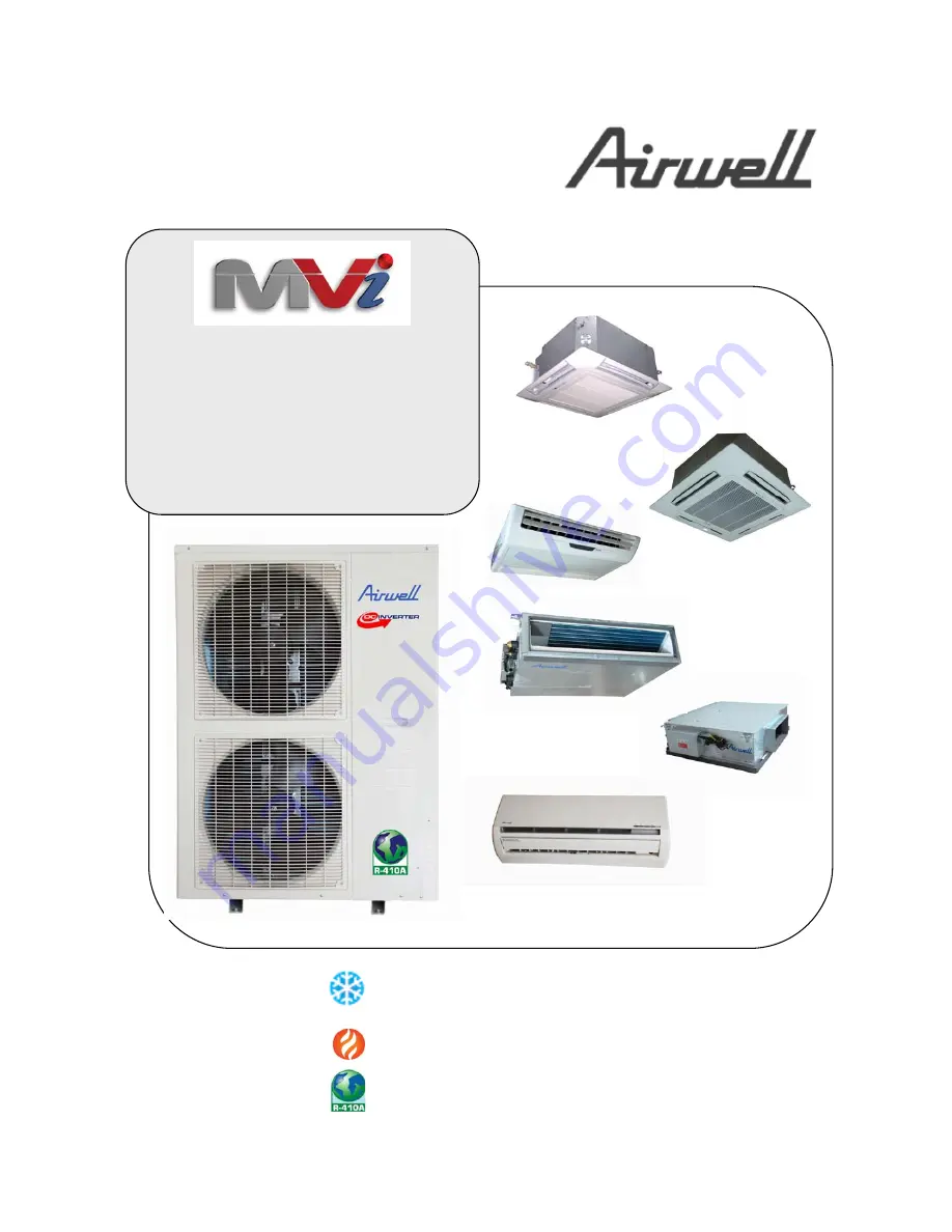 Airwell KXV Series Engineering Manual Download Page 1