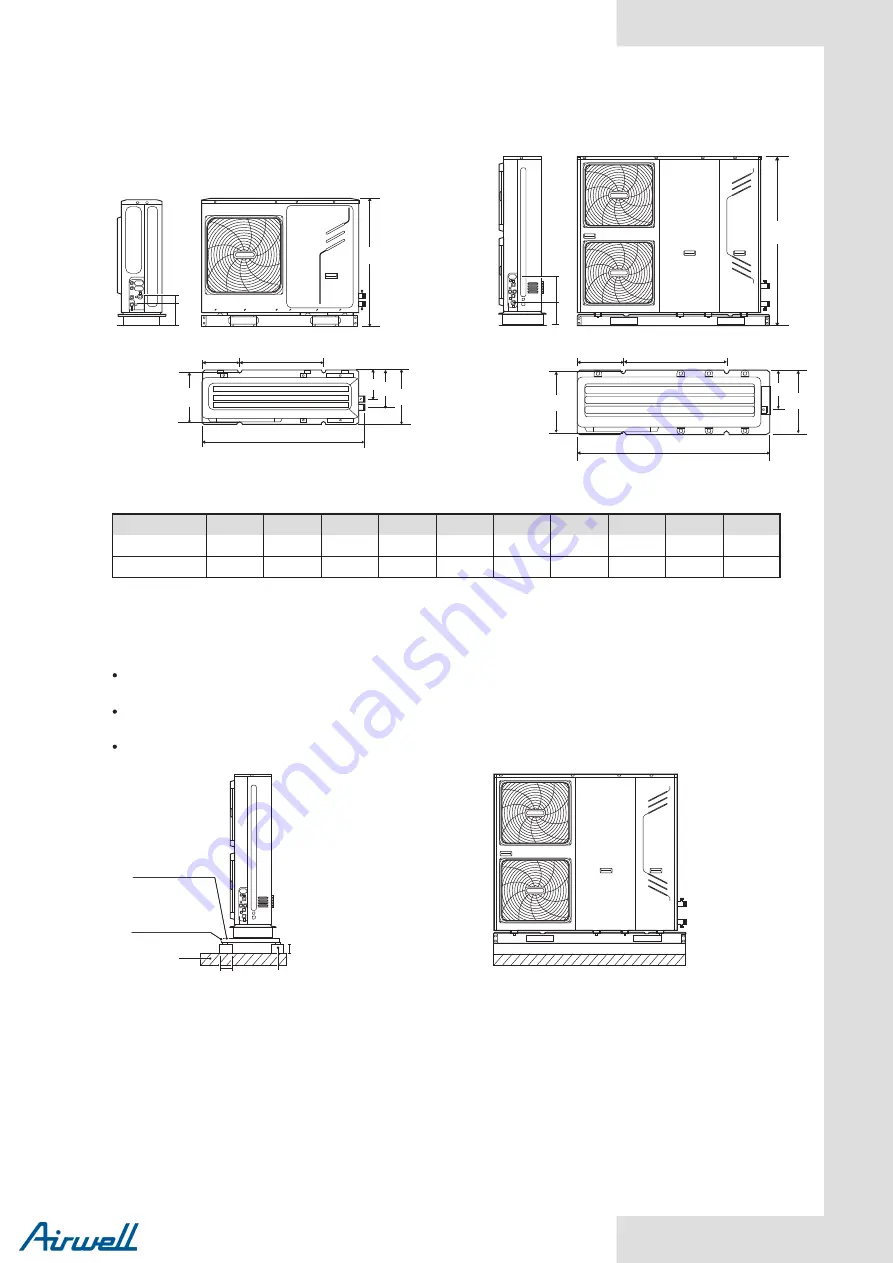 Airwell Monobloc R32 Скачать руководство пользователя страница 13