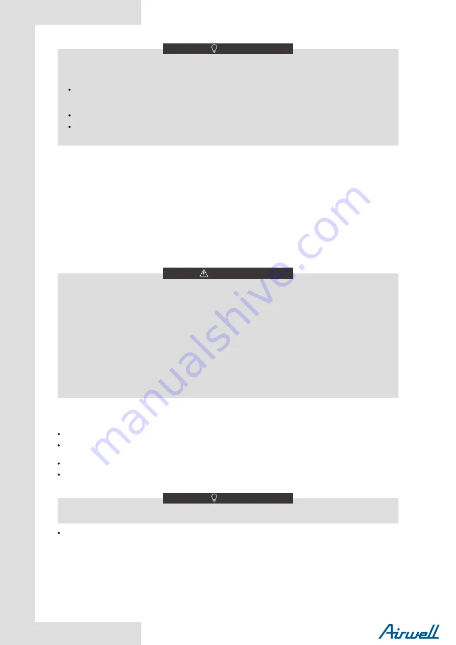 Airwell Monobloc R32 Installation And Owner'S Manual Download Page 42