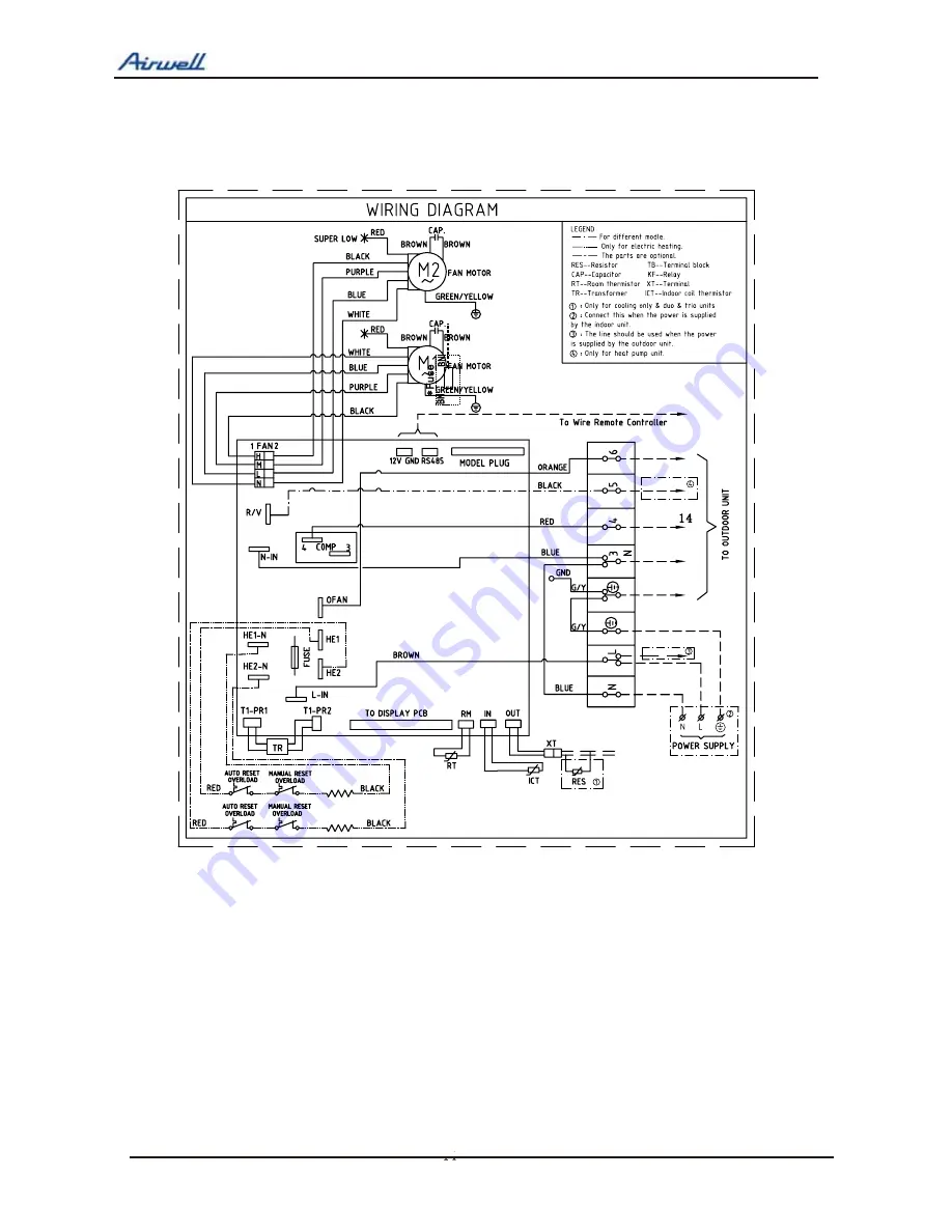 Airwell ONG3-18 Скачать руководство пользователя страница 40