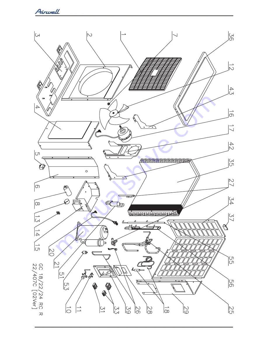 Airwell ONG3-18 Service Manual Download Page 90