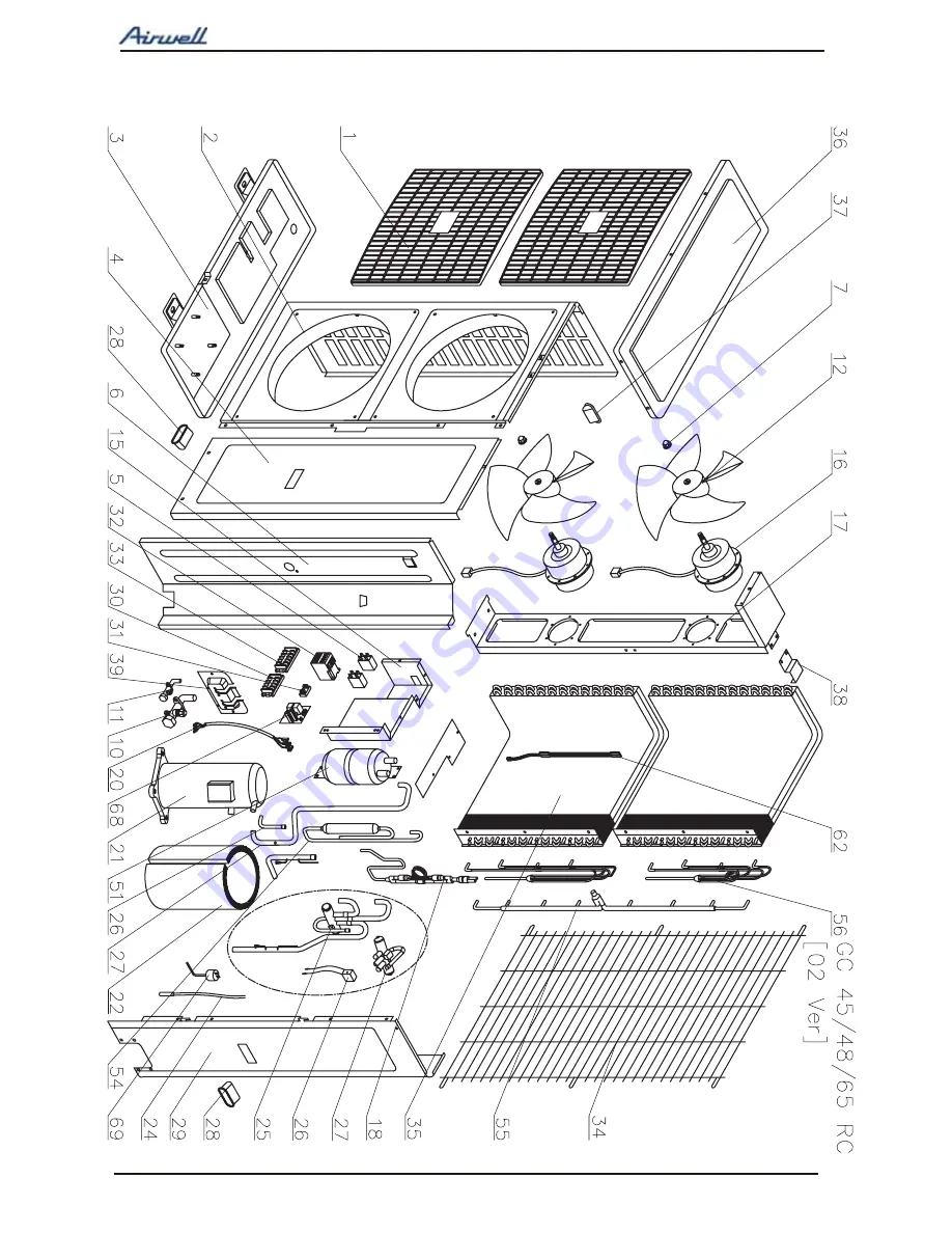 Airwell ONG3-18 Service Manual Download Page 92