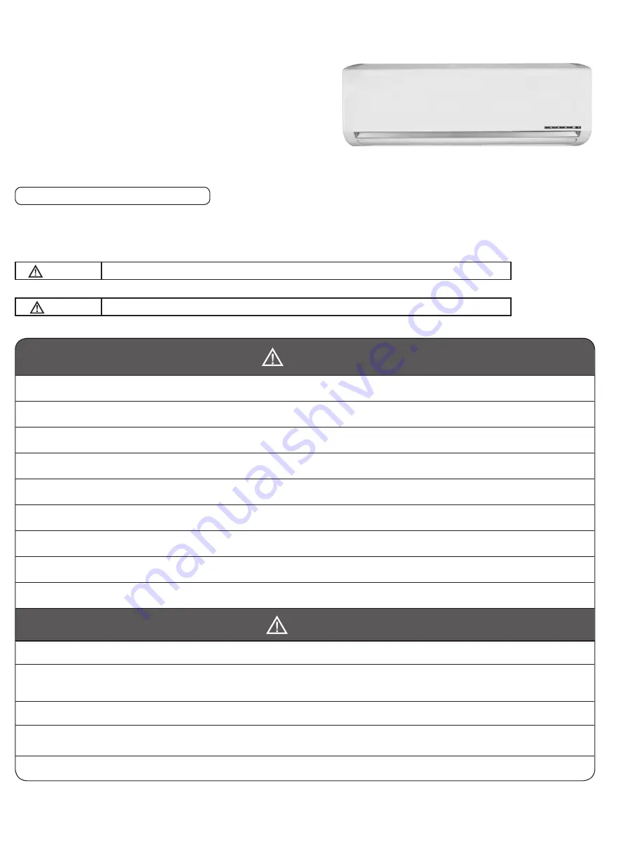 Airwell PNV007 Installation Manual Download Page 1