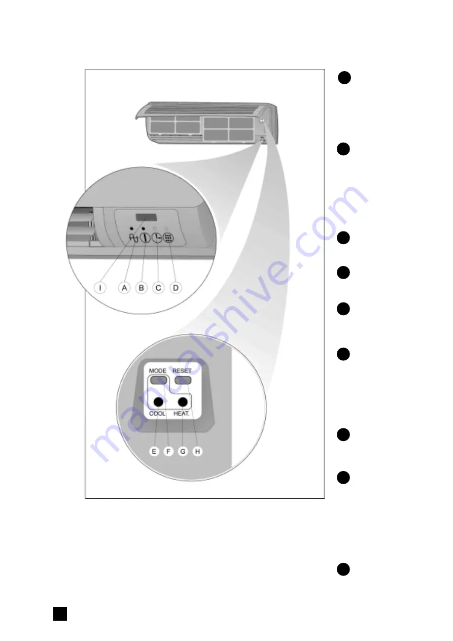 Airwell XLM17RCA Operation And Installation Instructions Manual Download Page 8