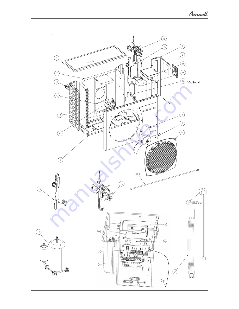 Airwell YAF018 Service Manual Download Page 69