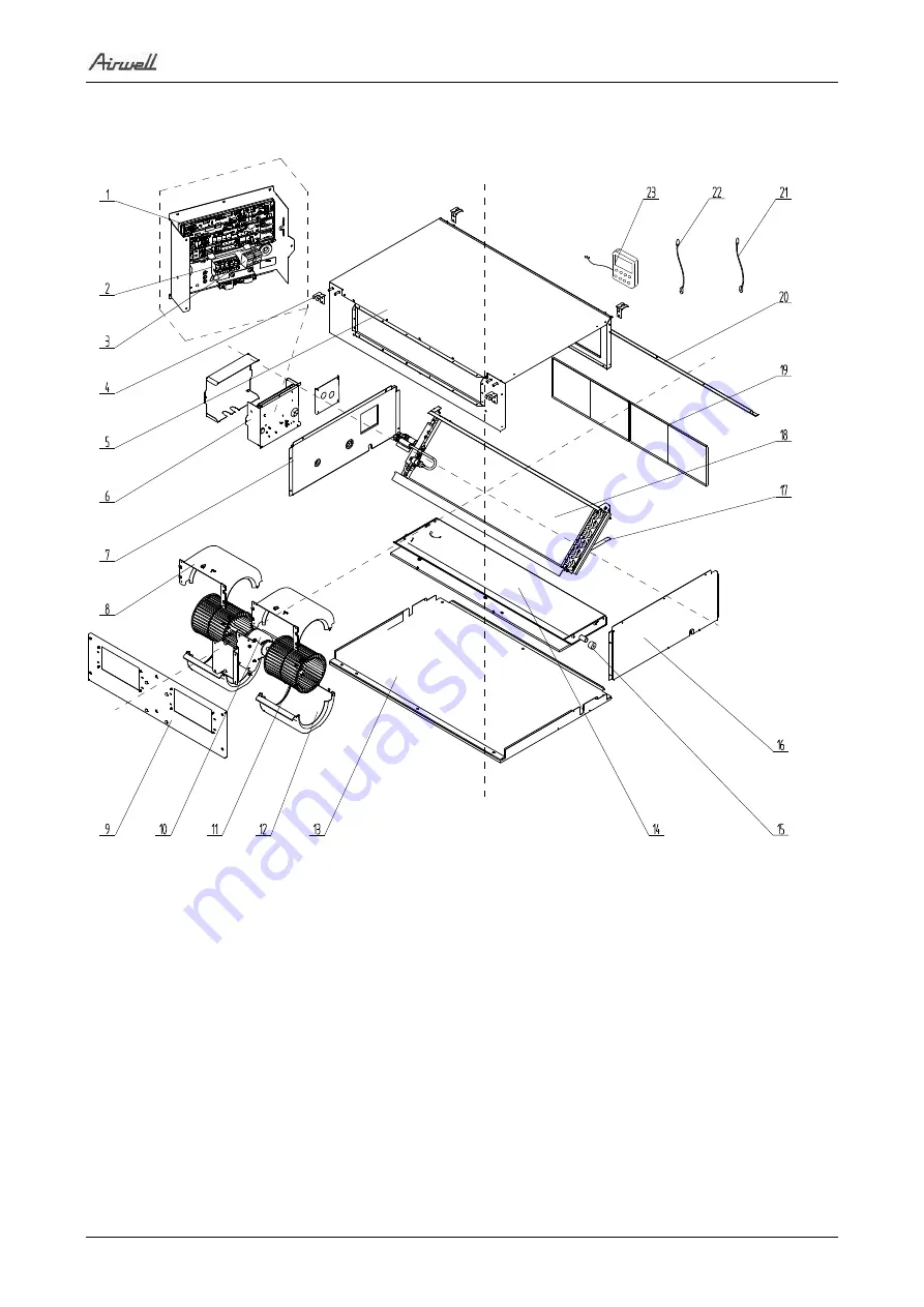 Airwell YUDE024 Скачать руководство пользователя страница 54