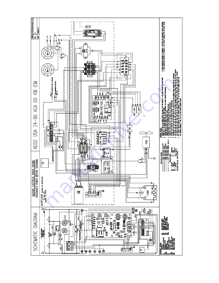 Airxcel Marvair MAA1018 Installation & Operation Manual Download Page 14