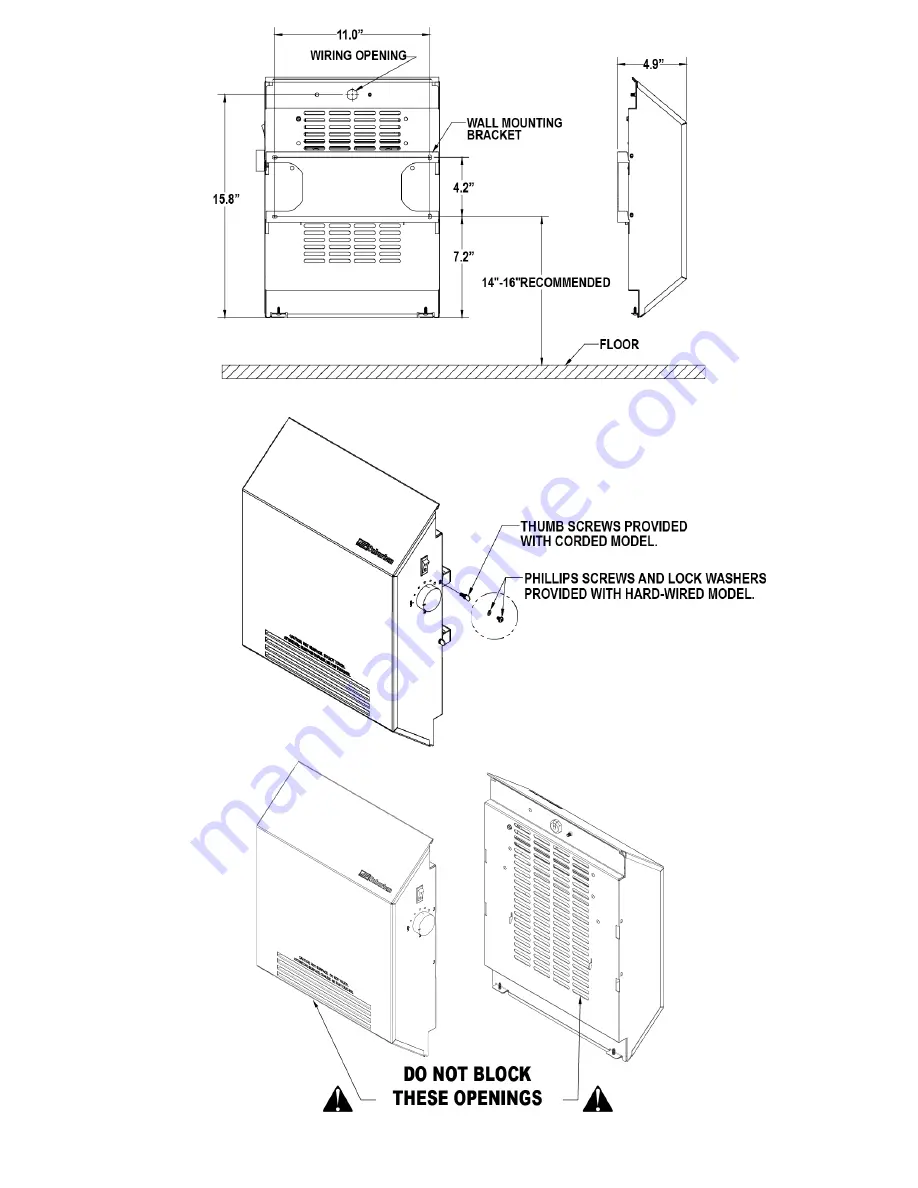 Airxcel Suburban SEHCB Installation, Operation And Maintenance Manual Download Page 4