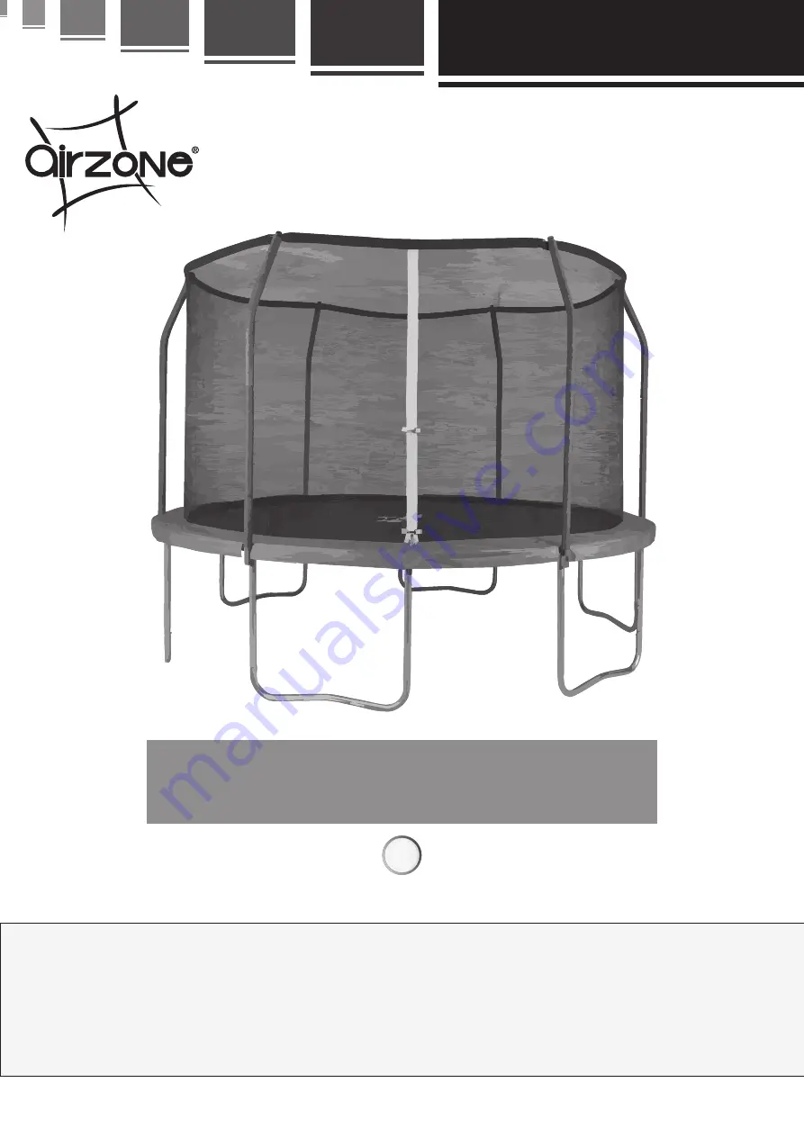 Airzone Jump BASIC AZJ-12FT Assembly Instructions Manual Download Page 1