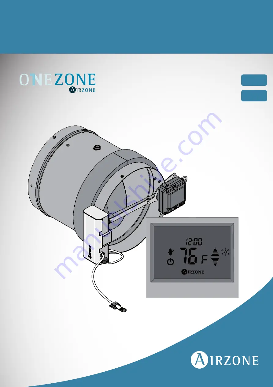 Airzone OneZone Installation Manual Download Page 1