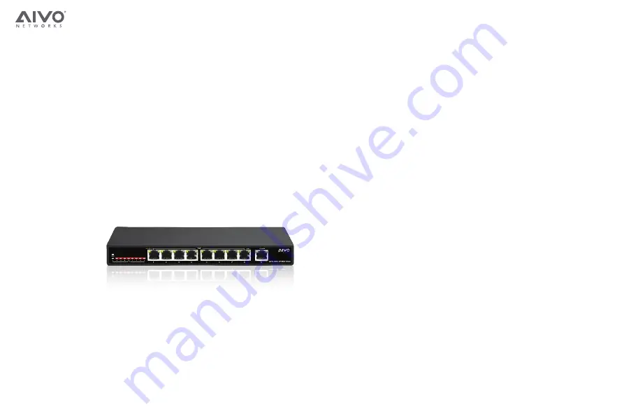 AIVO NETWORKS AVN-S09-1P08W135G Скачать руководство пользователя страница 1