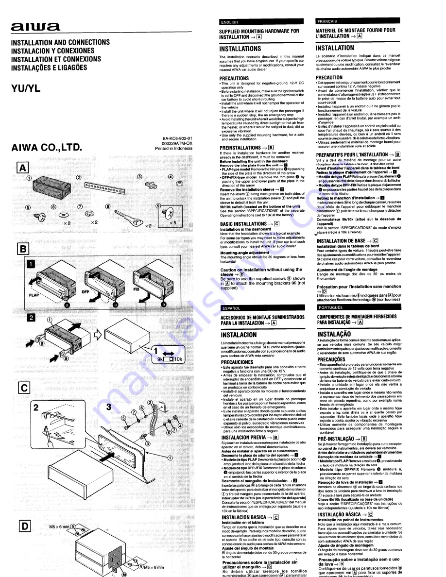 Aiwa 570CDCMP3 Manual Download Page 34