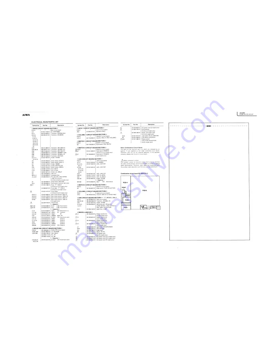 Aiwa AD-3250 Service Manual Download Page 11