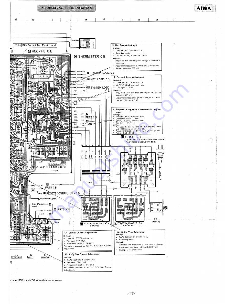 Aiwa AD-6900E Скачать руководство пользователя страница 18