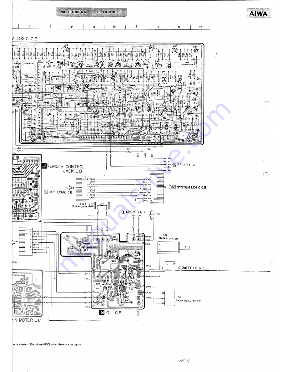 Aiwa AD-6900E Скачать руководство пользователя страница 20