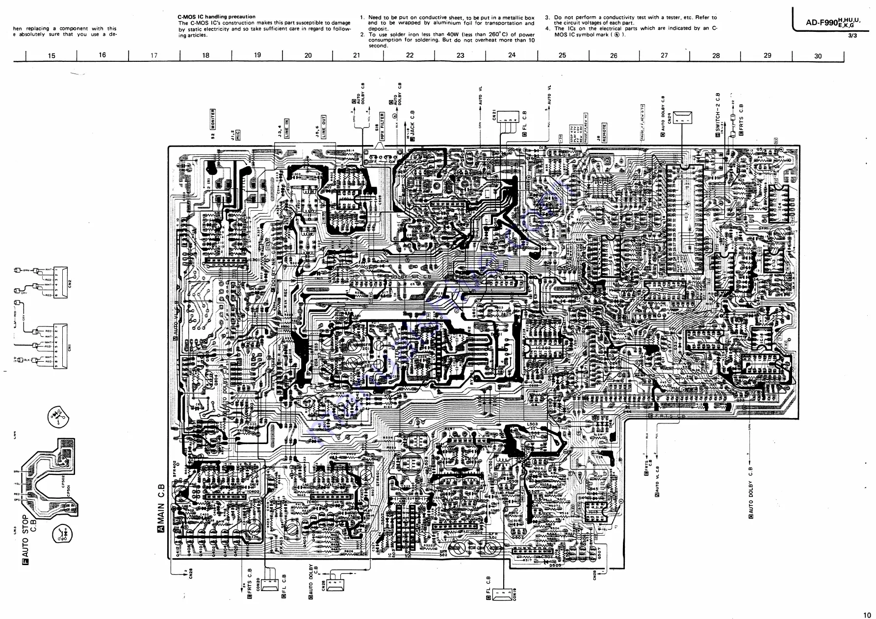 Aiwa AD-F990 Service Manual Download Page 38