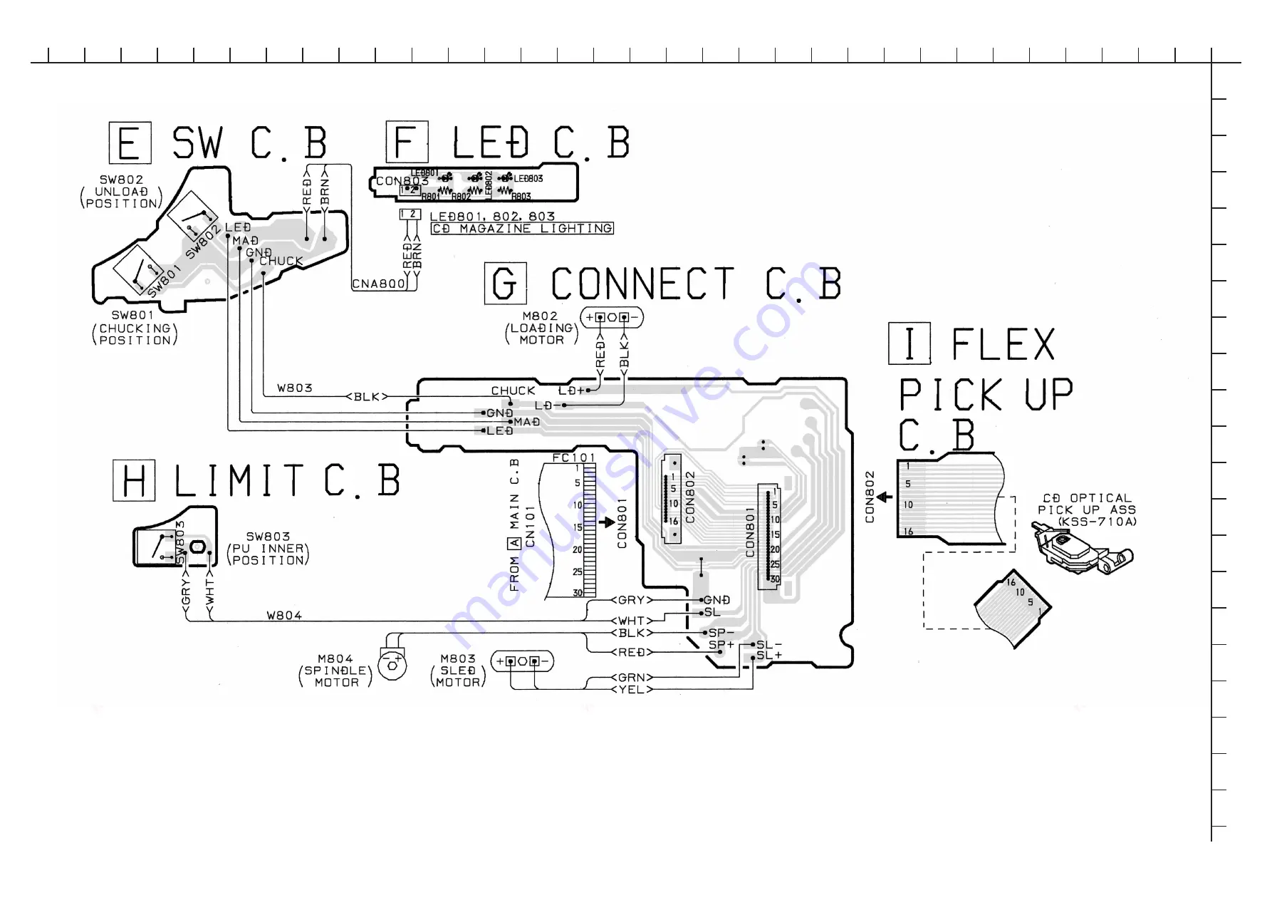 Aiwa ADC-EX108 Service Manual Download Page 11