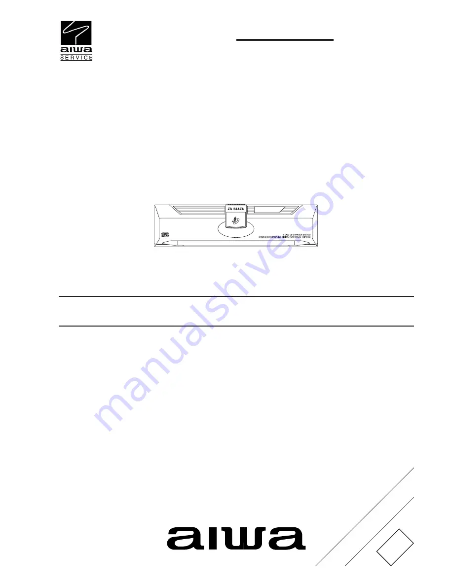 Aiwa ADC-M65 YZ Service Manual Download Page 1